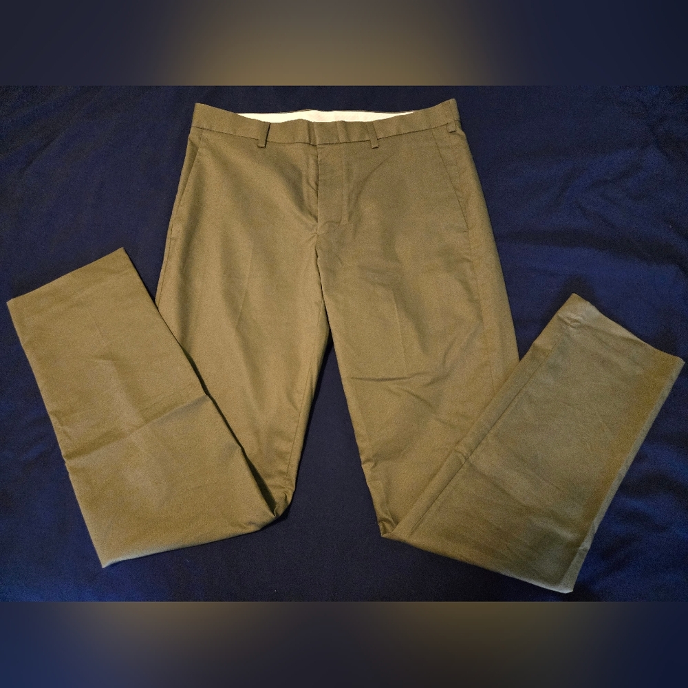 J. Crew Men's Olive Chinos